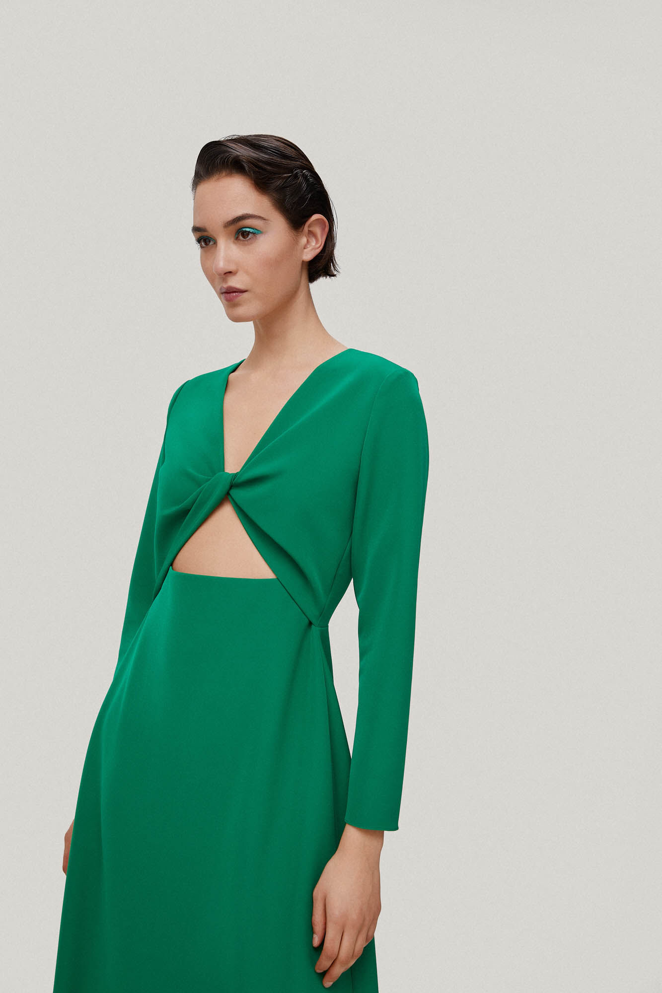Vestido Marina Knot - Verde