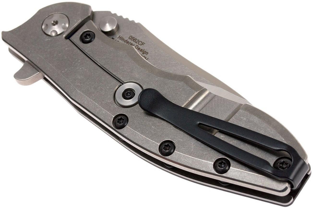 Zero Tolerance 0562CF zakmes, Rick Hinderer design