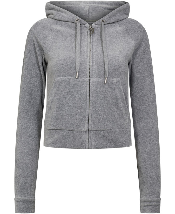 Juicy Couture MADISON HOODIE Silver marl
