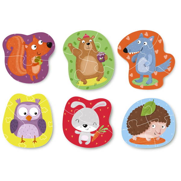 dodododo   Puzzlebox 6er Waldtiere