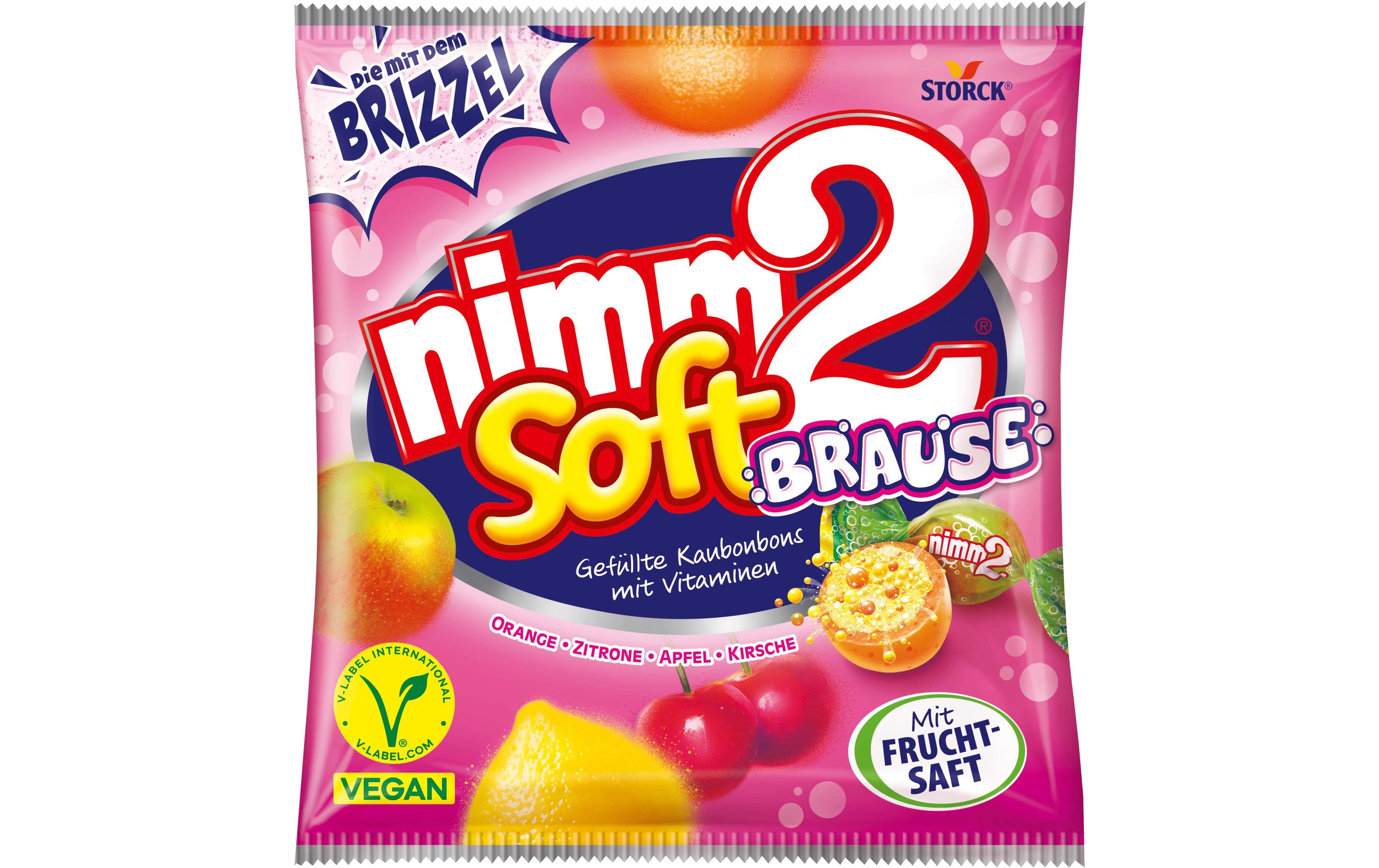 Nimm2 soft Brause 195 gGefüllte Kaubonbons mit Vitaminen