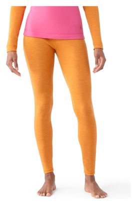 Sous-Pantalon Baselayer Smartwool Classic Thermal Merino Base Layer Orange Femme