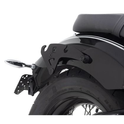 Sacoches cavalières SW-MOTECH LH1/LH1 Legend Gear set (2 X 19.5 litres) avec supports - Noir