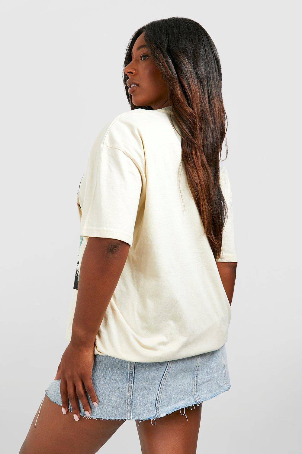 boohoo Plus Nevada Western Oversized T-shirt