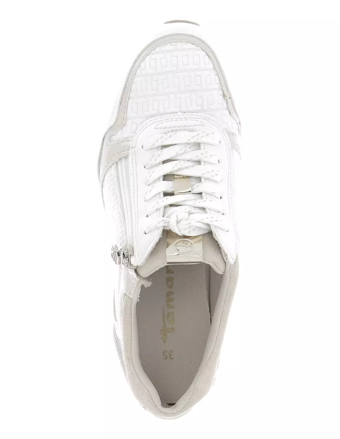 TAMARIS 23603-42 147 - Baskets Offwhite
