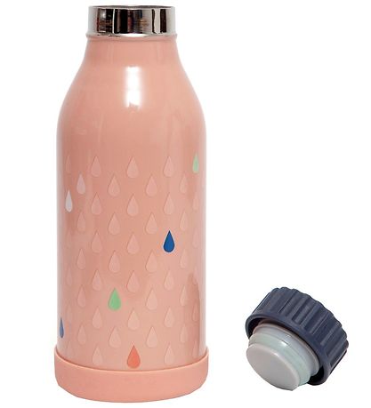 Petit Monkey Termoflaske - 350 ml - Drops - Fersken