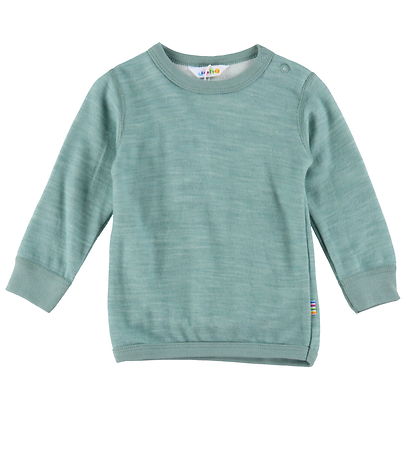 Joha Bluse - Uld/Bambus -  Grøn