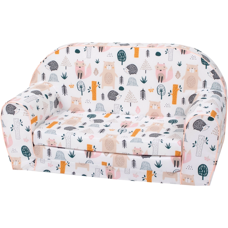 knorr toys® Kindersofa Wildlife weiß