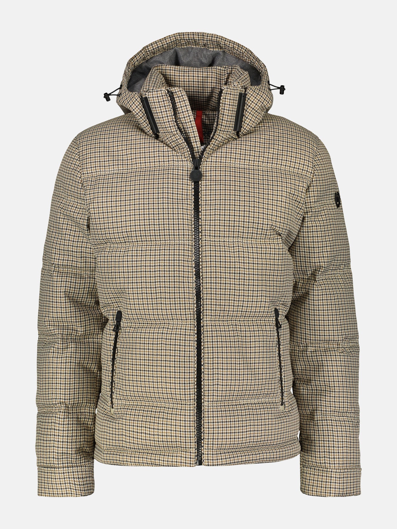 Steppblouson. kariert