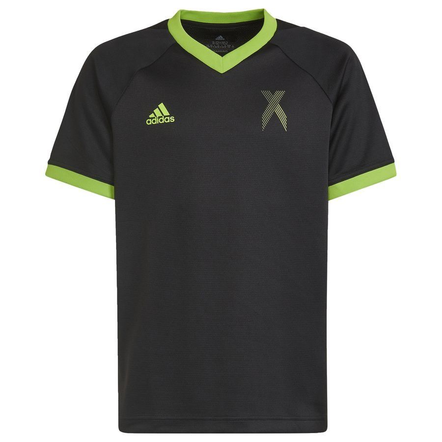 adidas T-shirt d'Entraînement X - Noir/Vert Enfant