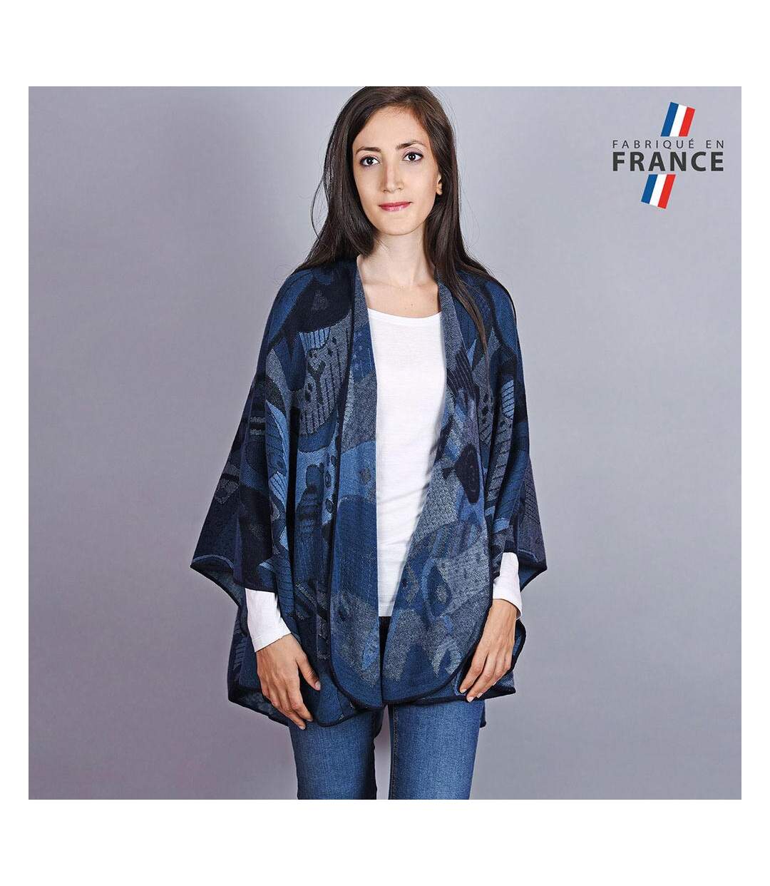 Poncho Betsy  - Fabriqué en France