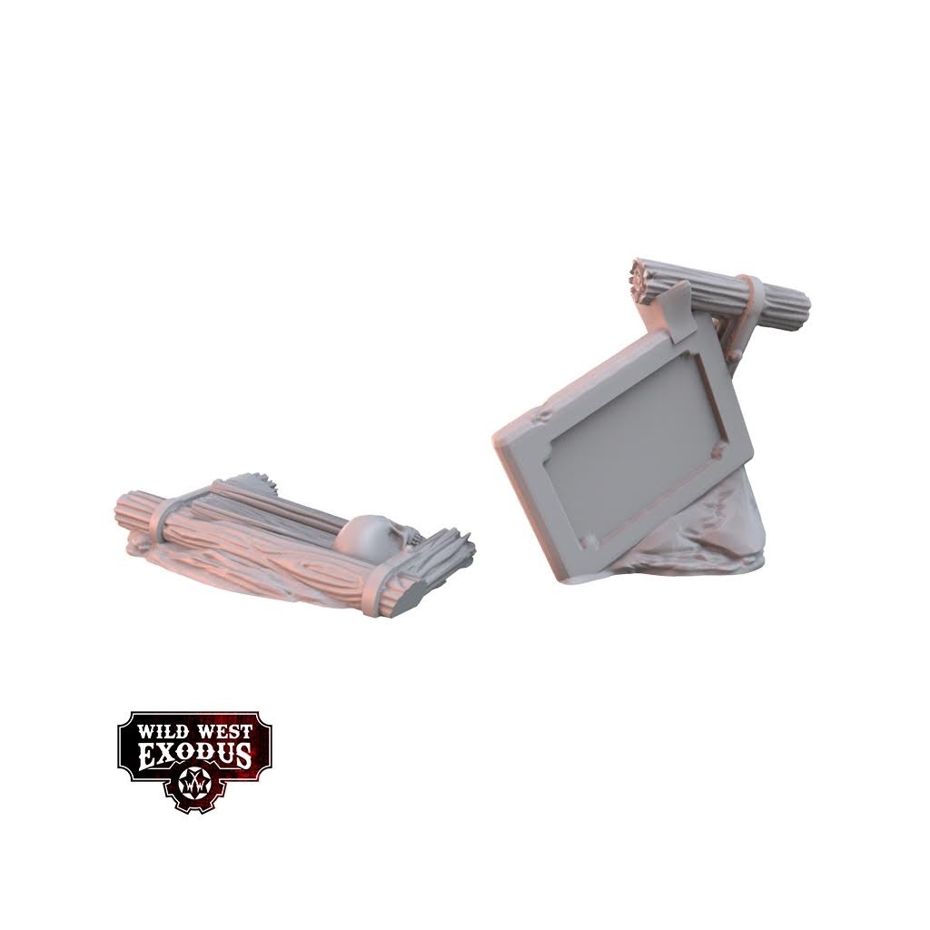 Wild West Exodus - Red Oak Large Topper and Scatter Set