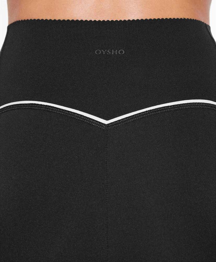 Leggings de compressão com elevação no tornozelo de 65 cm