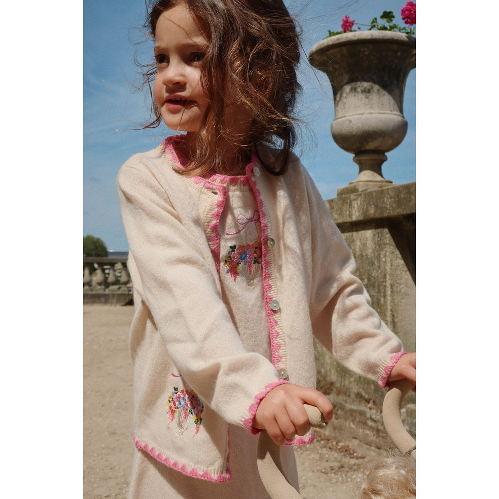 Køb Konges Sløjd Off White Collette Strik Cardigan