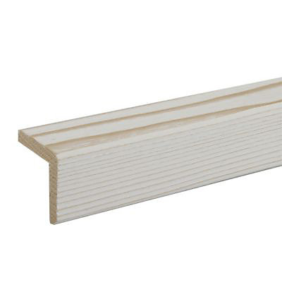Baguette d'angle réssuyé blanc 250 x 27,5 cm