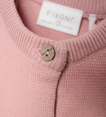 Fixoni Cardigan - Strick - Misty Rose