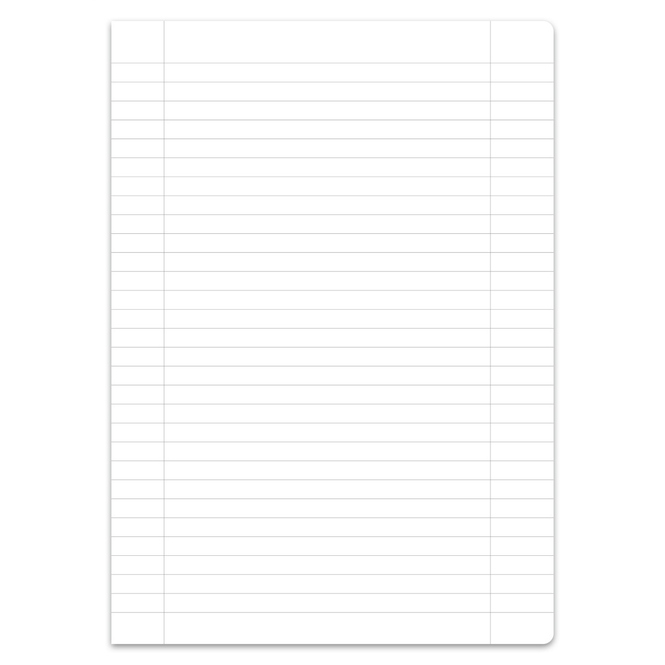 Ringbucheinlagen A4 - 50 Blatt - Lineatur 27