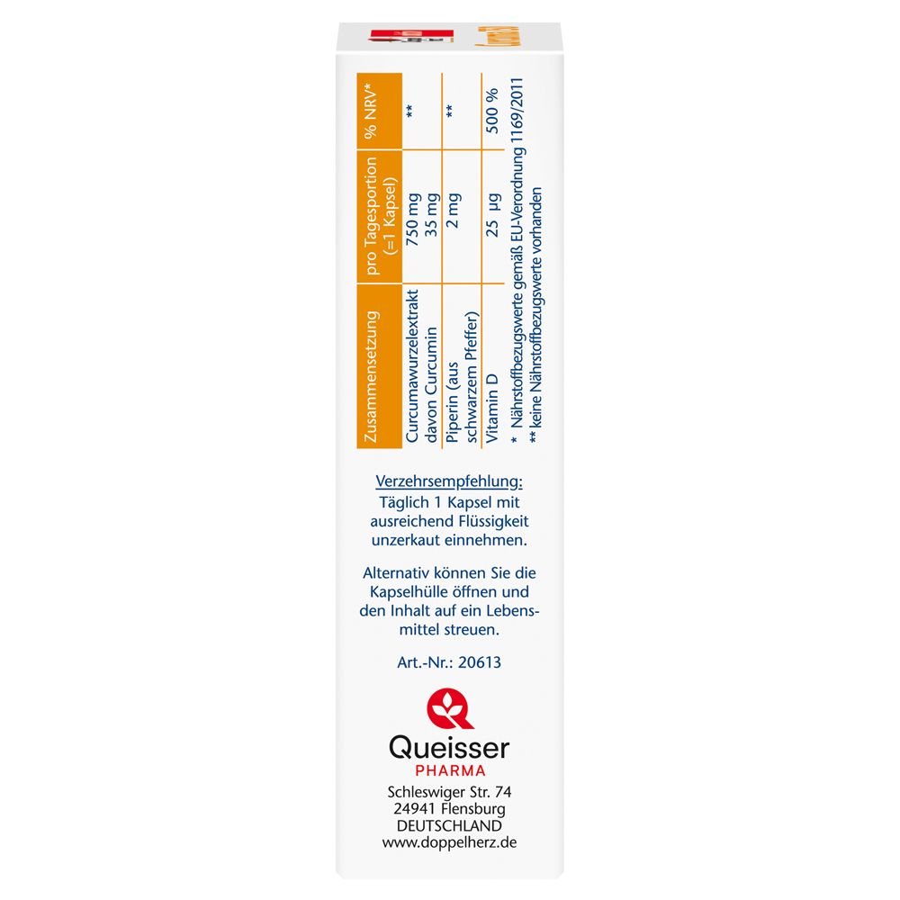 Doppelherz® aktiv Curcuma 750