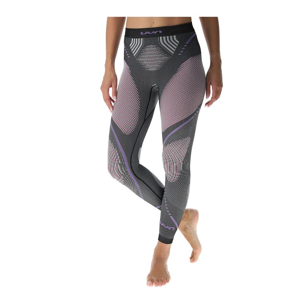 Uyn EVOLUTYON - Collant Femme anthracite melange/raspberry/purple