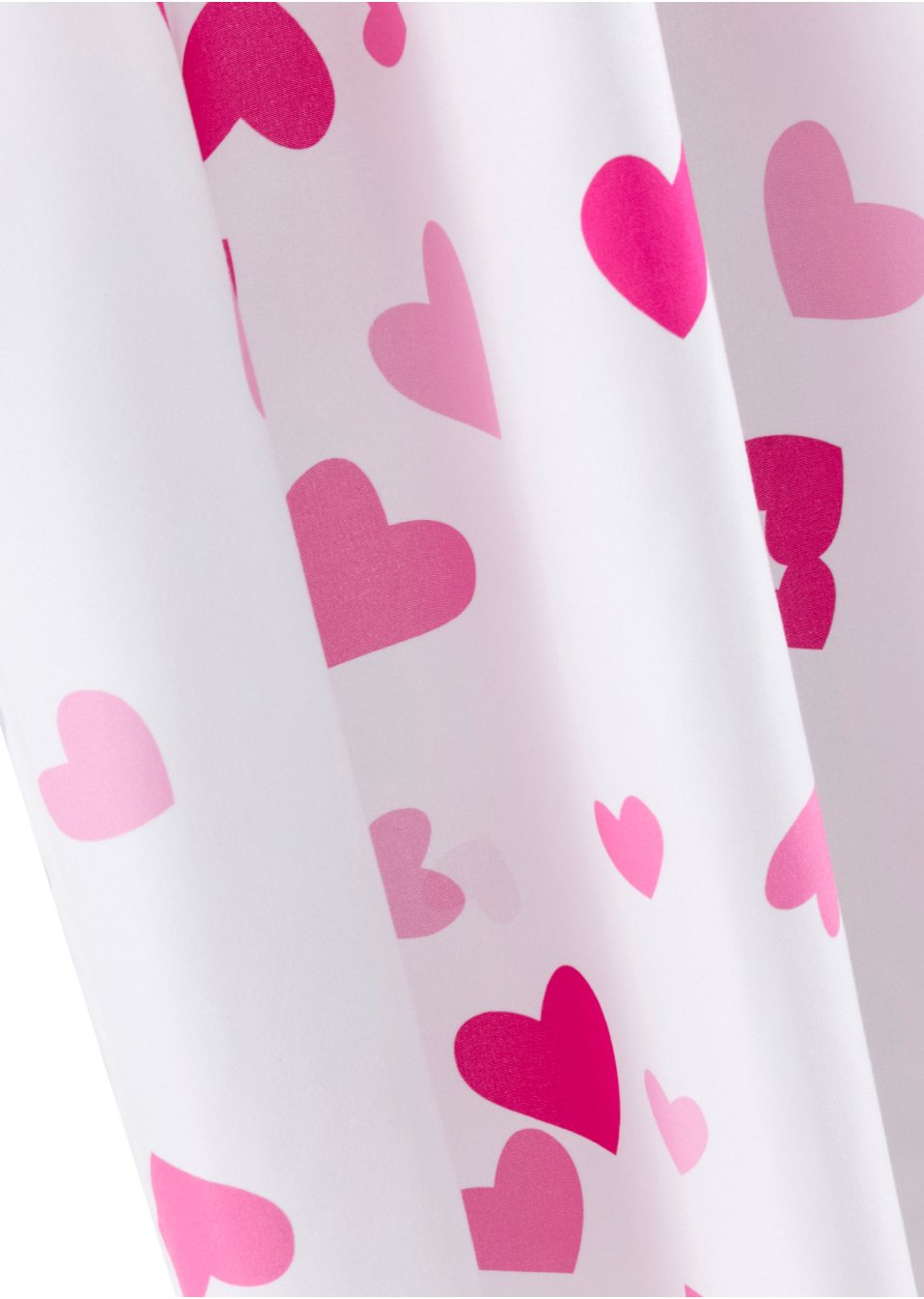 Panneau microfibre avec imprimé cœur (1 pce.)
