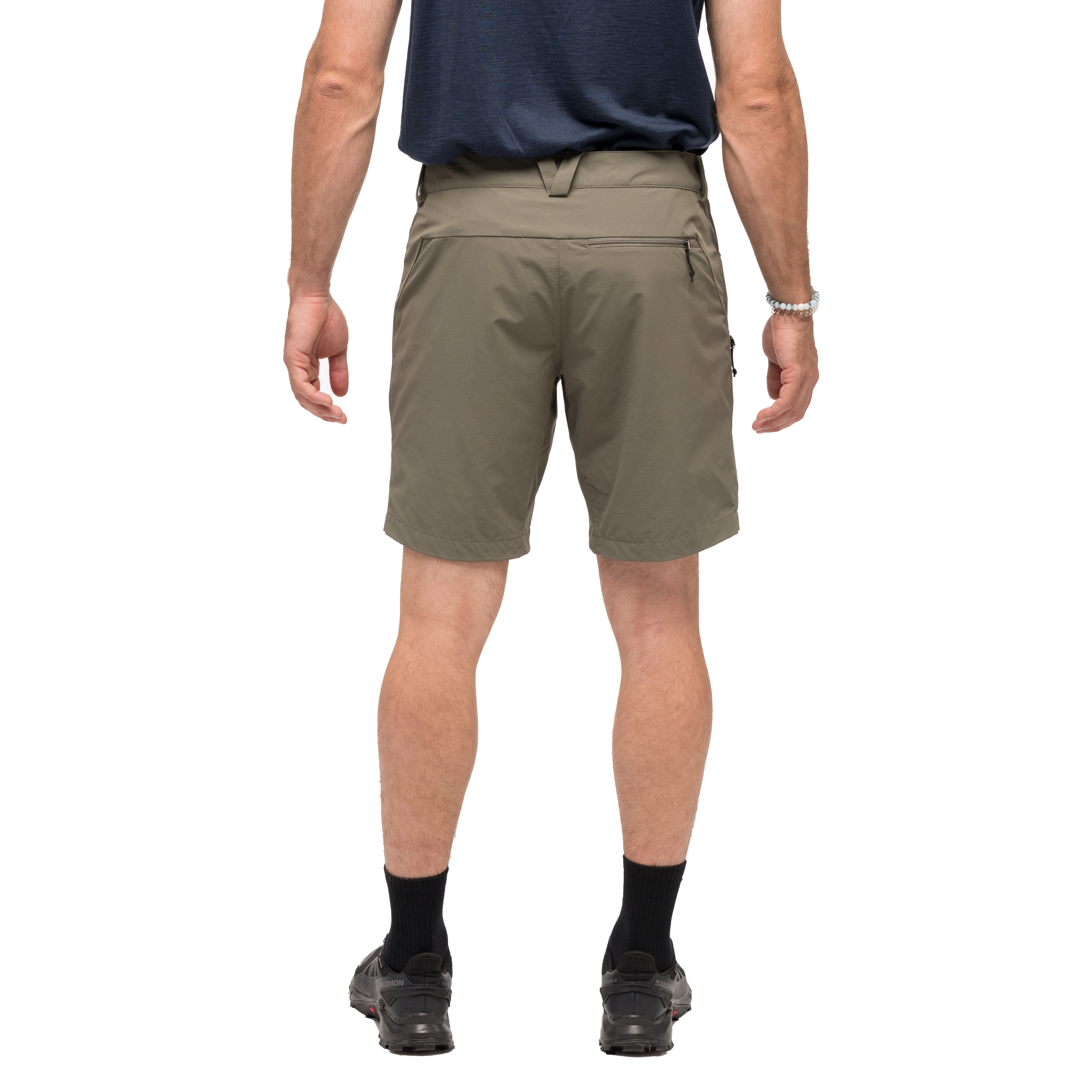 Vaagaa Light Softshell Shorts Men Green Mud