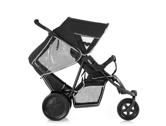 HAUCK - Poussette Jumeaux Freerider - Black