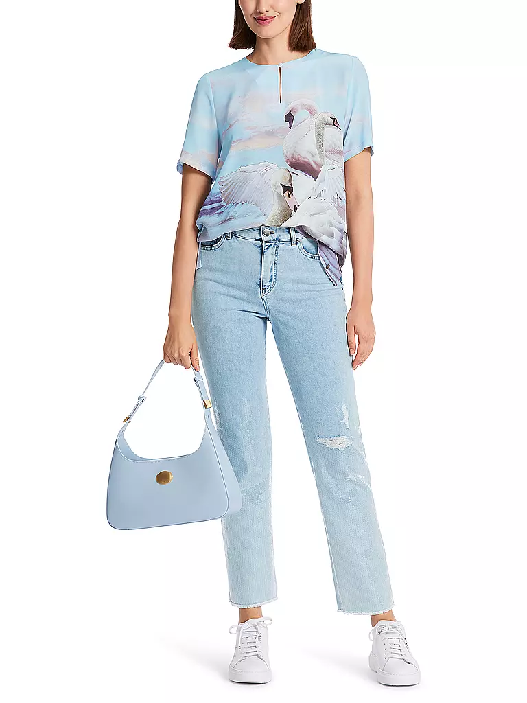 MARC CAIN Blusenshirt hellblau