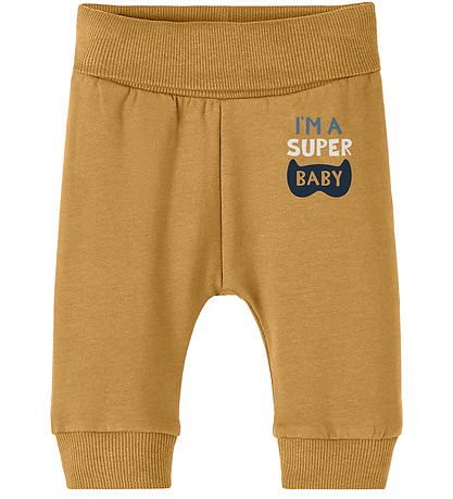 Name It Sweatpants - NbmVonne - Narcissus/Im A Super Baby