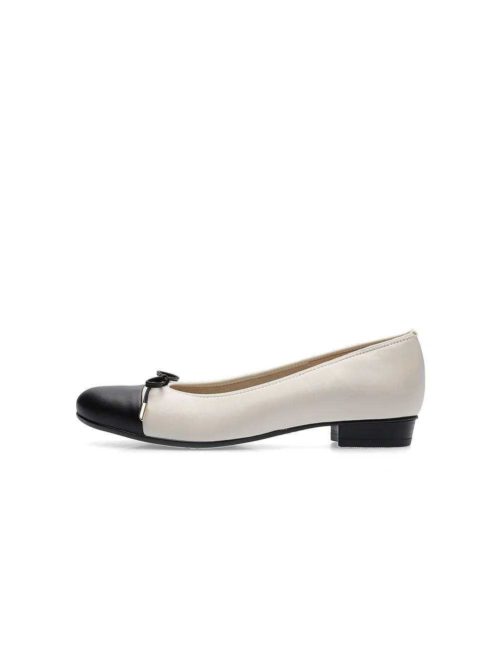 Ballerina Bari schwarz cream