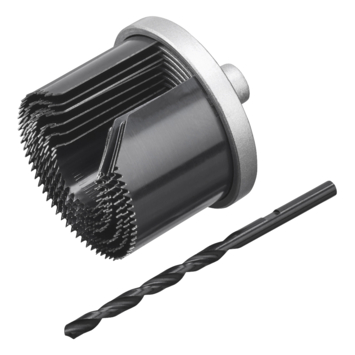 Irwin gatenzaag voor hout en gipsplaat 7-delig Ø26/32/38/45/51/57/64 mm lengte 41 mm