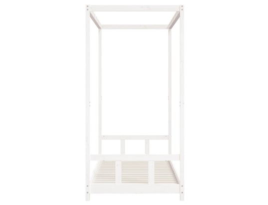 VIDAXL - Lit enfant Cadre de lit pour enfants blanc 90x200 cm bois de pin massif