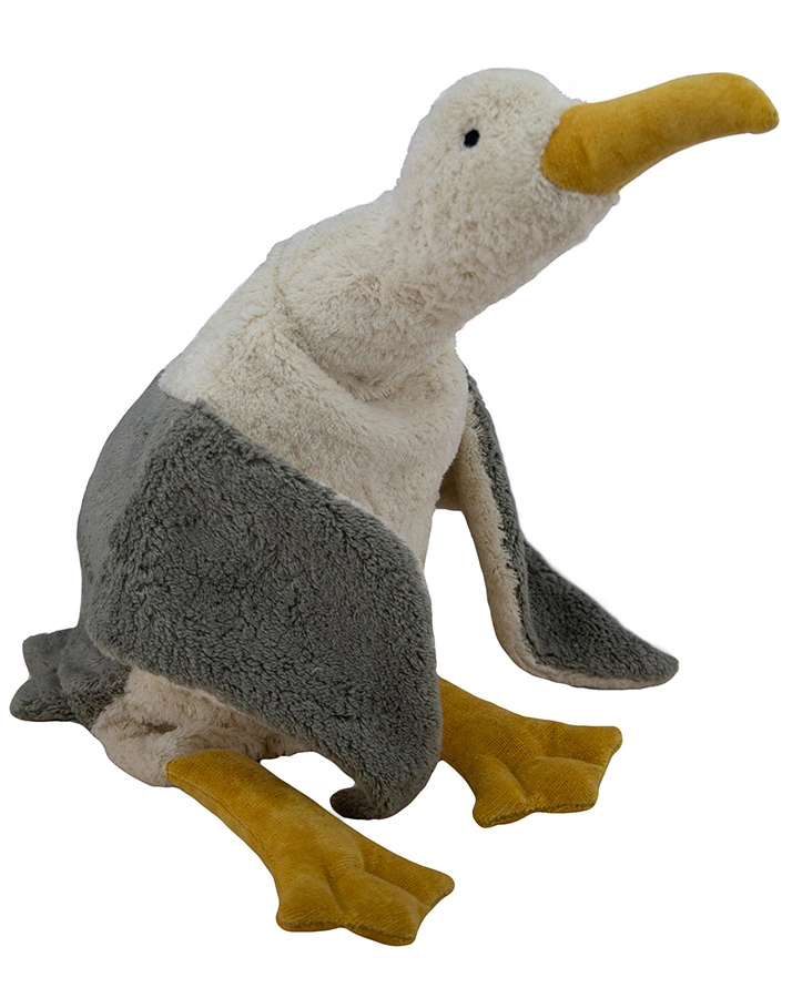 Wärmetier MÖWE (78x74) in weiß/grau