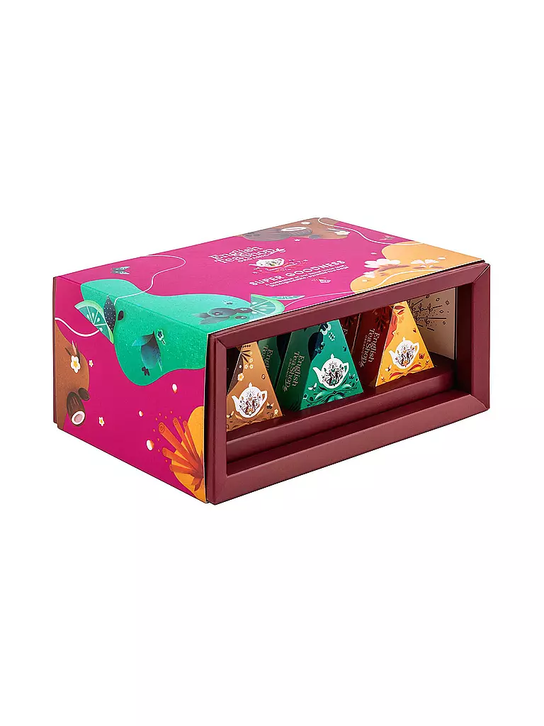 ENGLISH TEA SHOP Geschenkbox Super Goodness 12 Beutel bunt