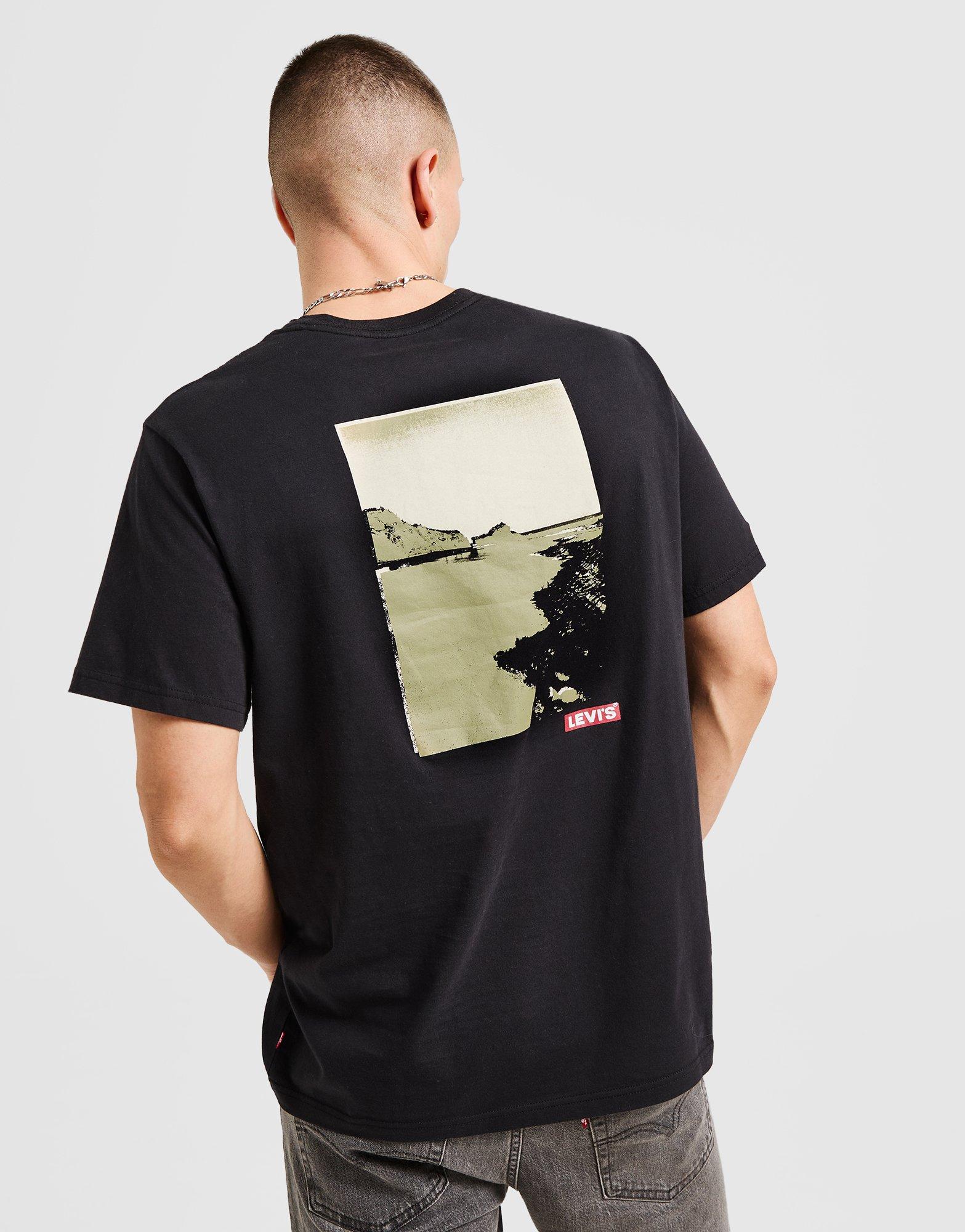 LEVI'S T-shirt Negative Coast Back Print
