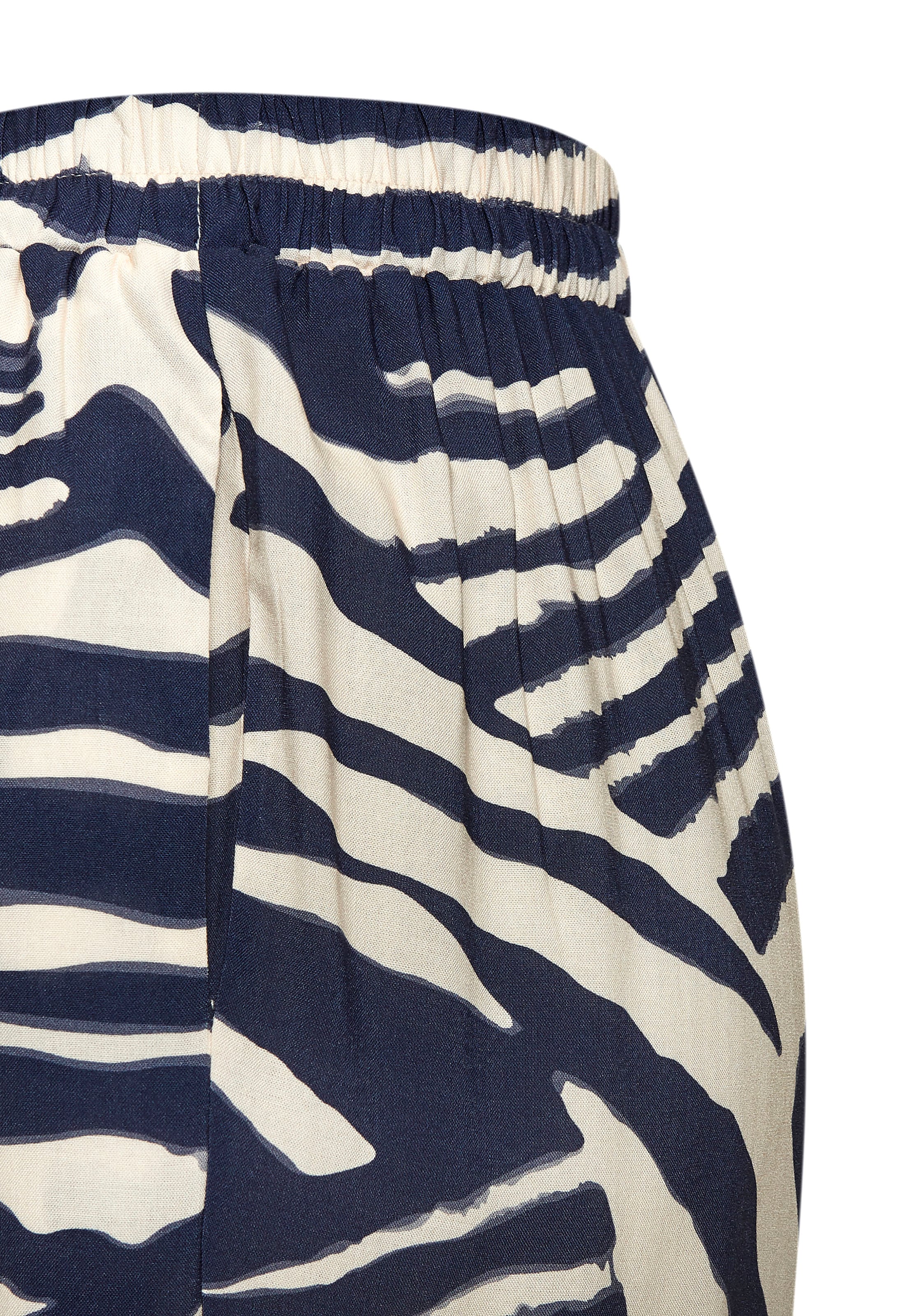LASCANA Palazzohose  mit Animalprint, Schlupfhose, Wide-Leg, modisch