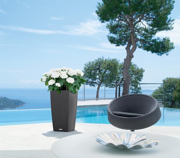 LECHUZA® Kunststoff-Topf Cubico Cottage,
