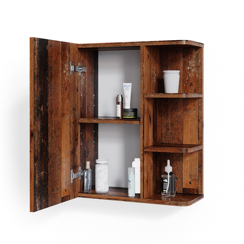 Vicco Hängeschrank Badschrank Badezimmerschrank Fynn Badmöbel mit Ablagen Regal