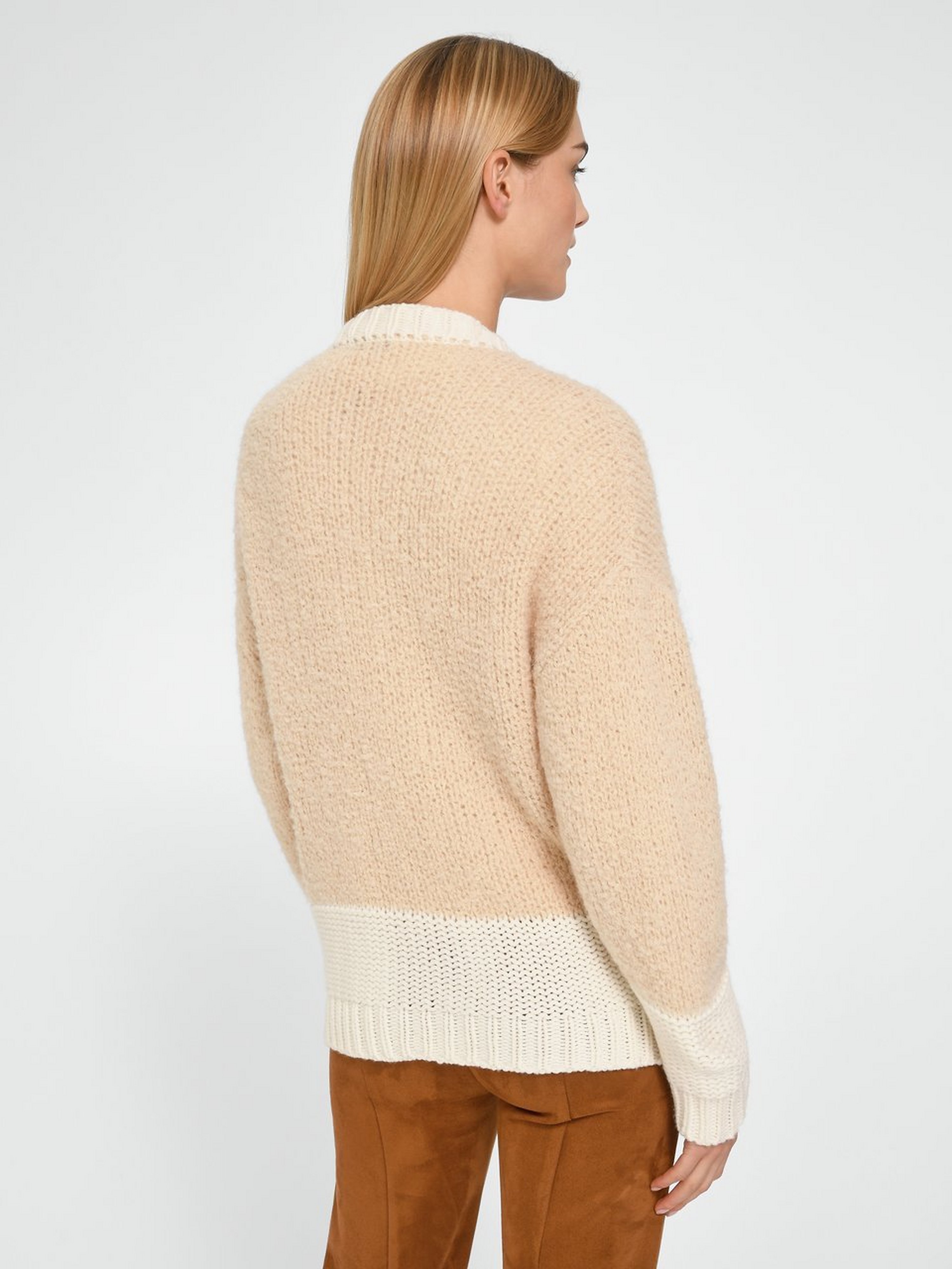 Strickjacke im Oversized-Style