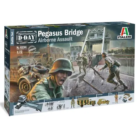 Italeri Battle-Set-Pegasus Bridge, 1:72