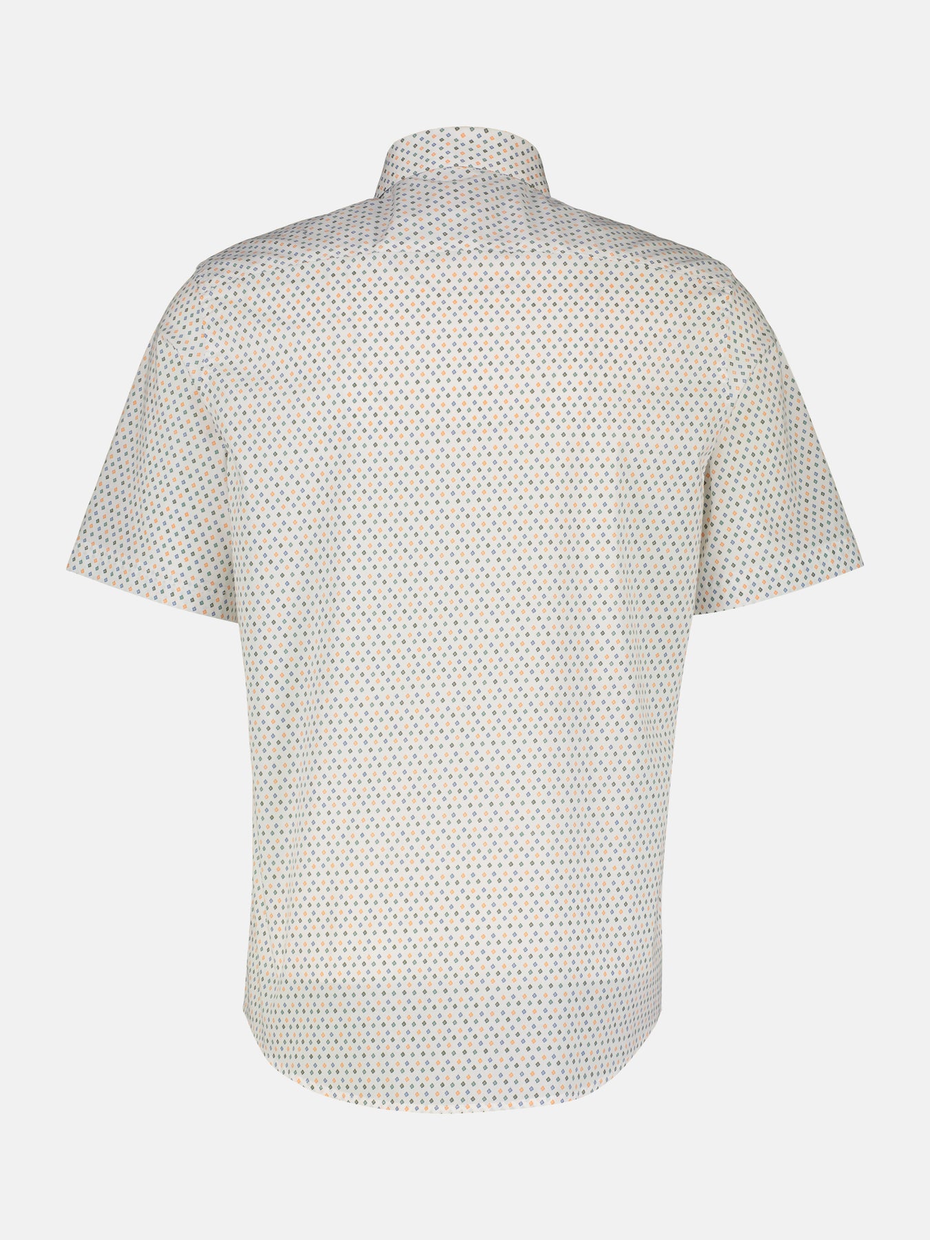 Kurzarmhemd mit geometrischem Muster