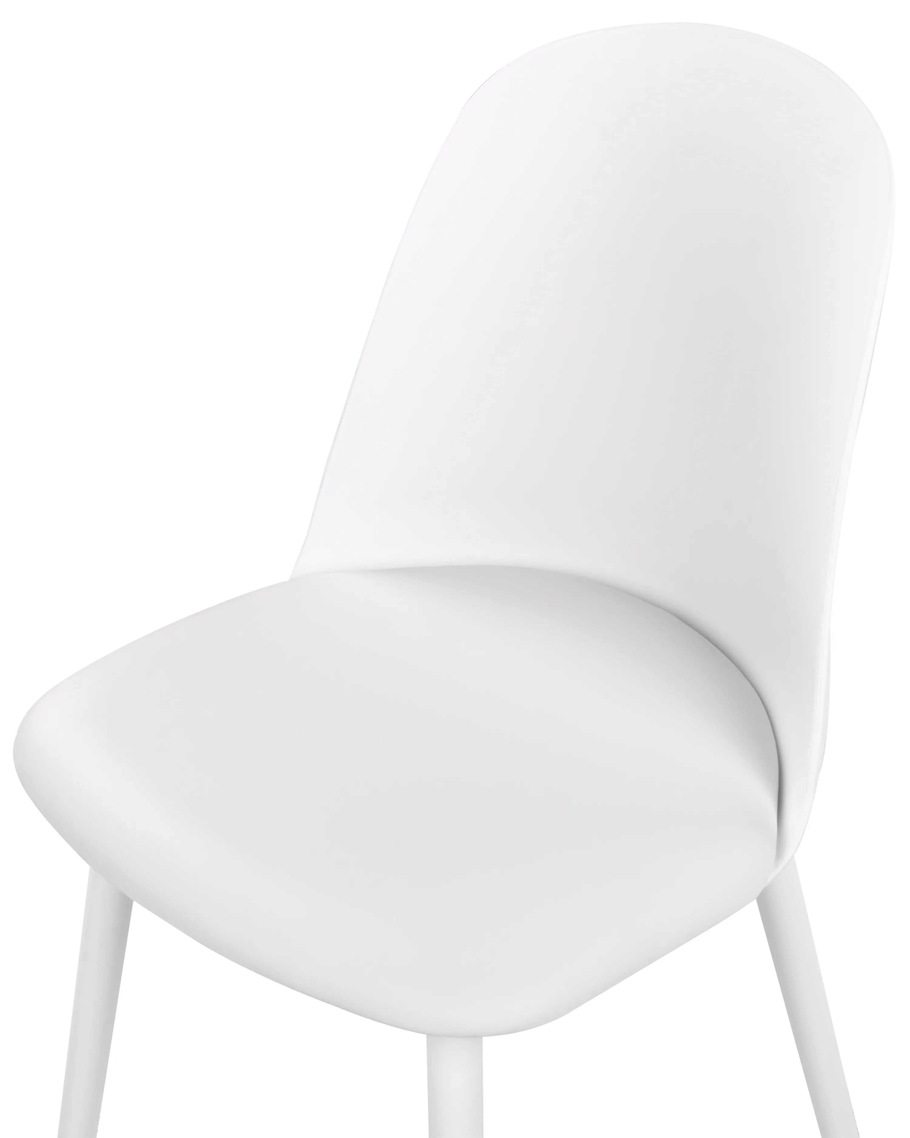 Set van 2 eetkamerstoelen FOMBY Wit
