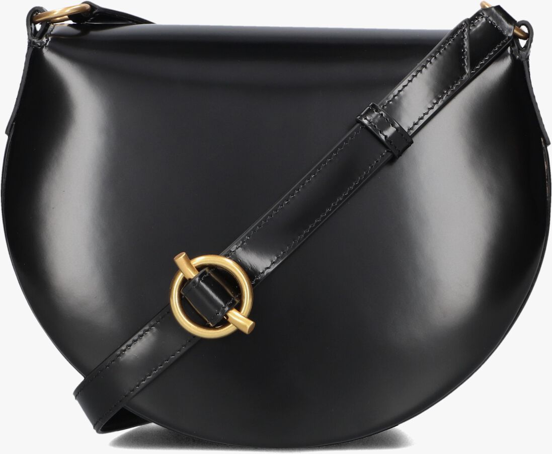 zwarte wandler schoudertas kate saddle bag
