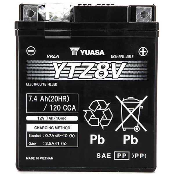 Yuasa - Batterie YTZ8-V SLA AGM