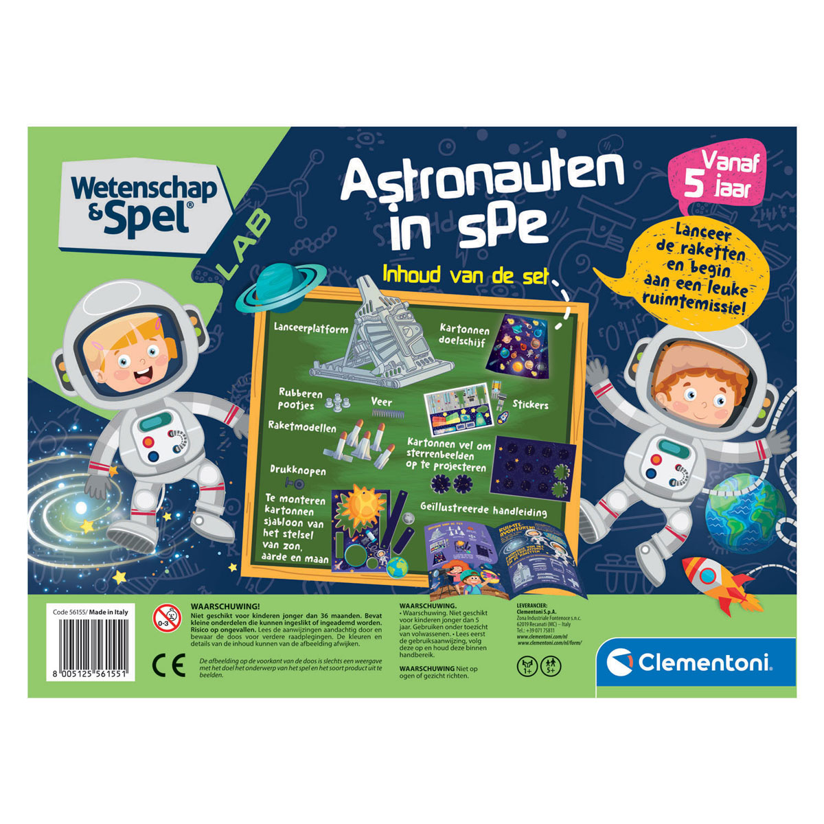 Clementoni Wetenschap & Spel - Space Lab
