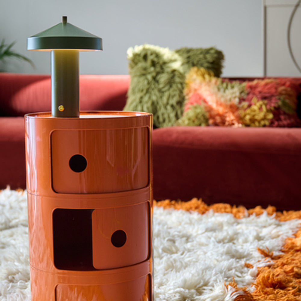 Kartell Componibili Kast Ã 32 cm - 3 Modules - Oranje