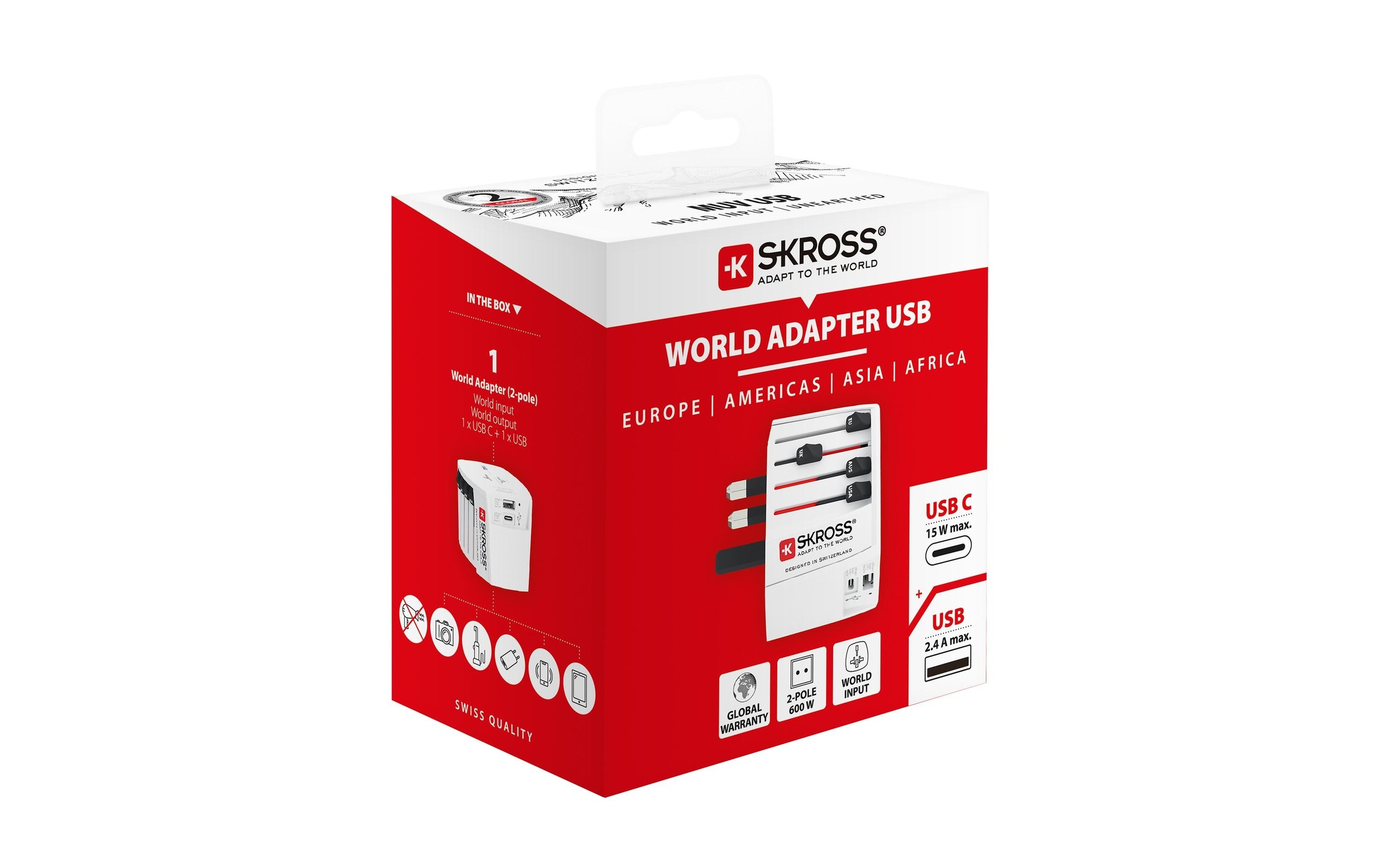 SKROSS Reiseadapter »MUV USB (AC)«