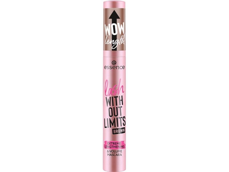 essence Without Limits Brown Mascara 02 Brown Wimperntusche für extra lange und voluminöse Wimpern