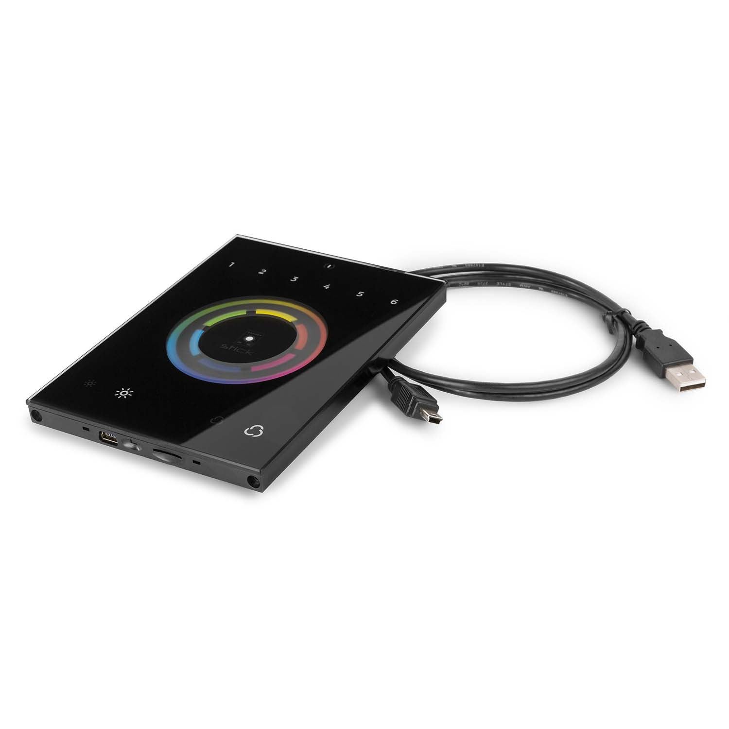 BeamZ STICK-CW4 DMX controller wandmontage 1024 kanalen