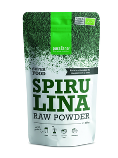 Purasana Vegan Spirulina Raw Powder 200GR