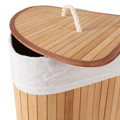 Panier à linge d'angle pliable